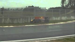 Formula1 2010 Korean GP Webber Rosberg Crash [upl. by Adnwahs]