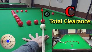 Snooker POV C Total Clearance [upl. by Lekzehcey]