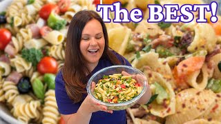 3 AMAZING Pasta Salad Recipes  3 Musttry Creations [upl. by Hammad]