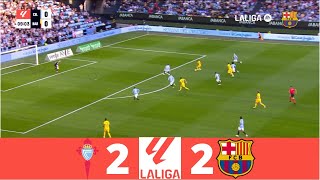 Celta Vigo vs Barcelona 22  LaLiga 2425  Match Highlights [upl. by Tori253]