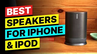 Top 4 Speakers for iPhone iPod amp iOS in 2024👌 [upl. by Thetes]