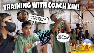 Training ni Jarinz Tinrashtalk ni Isaac 🤣 with Coach Kin [upl. by Darda]