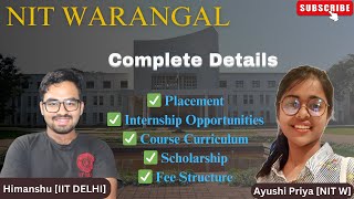 NIT Warangal MSc Maths Complete Detail  Placement Opportunities after IITJAM nitw iitjam2024 [upl. by Parry]