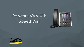 Polycom VVX 411 Speed Dial Keys [upl. by Ayot698]