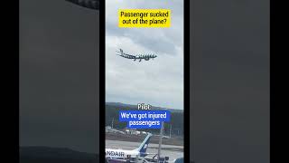 Passengers Sucked out of the Plane MidFlight shorts aviation atc [upl. by Rew213]