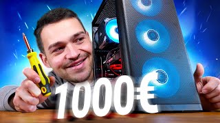 Wir BAUEN amp TESTEN unseren 1000€ GAMING PC 2023 [upl. by Bran]