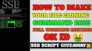 How To Make Termux Cloning Script Using Python  Facebook Cloning Script  Facebook Cloning Tool [upl. by Aksel342]