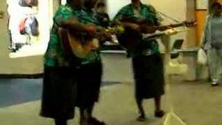 String Band in Nadi Fiji Airport [upl. by Azrim]