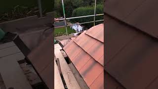 One day laying Roofing Pitched roof Marley moderns ConstructionNorth wales🏴󠁧󠁢󠁷󠁬󠁳󠁿 [upl. by Dela]