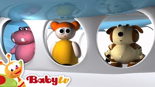 Hippa Hippa Hey 🧩 Fun Puzzle Games for Kids  Sound Game  Cartoons  Toddler Video BabyTV [upl. by Yehs]