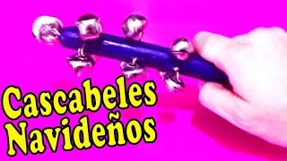 Como hacer Cascabeles Navideños Fácil Sleigh Bell Leizer Tutos [upl. by Gisele]