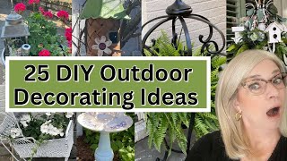 25 DIY Outdoor Projects to Transform Your Patio and Yard [upl. by Solotsopa]