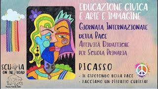 GIORNATA DELLA PACE PICASSO E IL RITRATTO CUBISTA  SCUOLA PRIMARIA [upl. by Winter479]