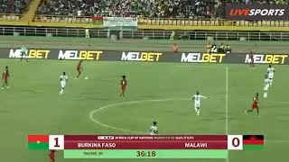 Burkina Faso vs Malawi 31 All Goals Highlights Lessina Traore Goals AFCON Qualifiers 2025 [upl. by Newcomb]