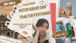 MATA KULIAH MOTOR BAKAR DAN TRAKTOR TEKNIK PERTANIAN [upl. by Malia]