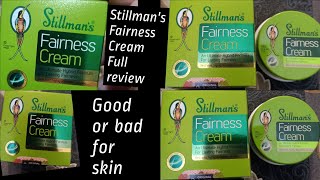 Stillmans Fairness Cream Full review [upl. by Irreg]