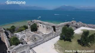 Italy  Lake Garda from Above in 4K [upl. by Vitale880]