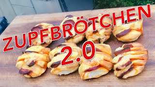 LECKERE Chorizo ZUPFBRÖTCHEN SNACK vom GRILL Klaus grillt [upl. by Paloma993]