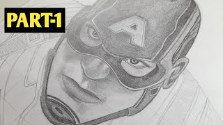 Hollywood Actor poster drawing  Avenger movie actor pencil drawing [upl. by Angelia]