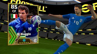 How To Train Epic R Baggio in eFootball 2024 [upl. by Hemetaf]