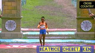 Beatrice Chebet wins de Italica Cross Country in Spain today [upl. by Rauch]