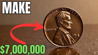 WORTH 7000000 RARE LINCOLN PENNIES FOUND [upl. by Remlap940]