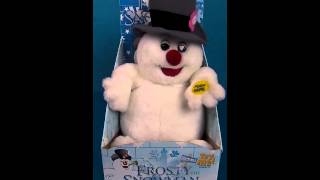 Gemmy singing Frosty the snowman [upl. by Eelsel889]