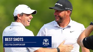 The Best Shots from the 2023 PGA Championship [upl. by Lock815]