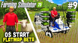 Start with 0 on FLAT MAP in FS25 🚜9 [upl. by Archer]