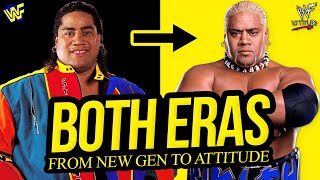 NEW GEN TO ATTITUDE  Wrestlers that Succeeded in Both Eras [upl. by Aihtnyc]