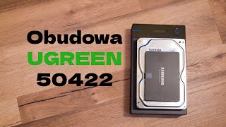 Obudowa do dysku UGREEN 50422  omówienie i testy wydajności z dyskiem HDD i SSD Samsung [upl. by Akela]