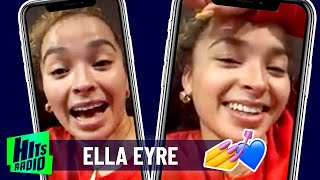 Ella Eyre Facetimes Jordan Lee To Talk Breakups And Her New Music New Me  Hits Radio [upl. by Lac669]