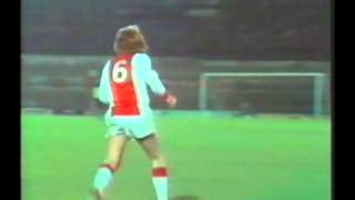 1980 March 19 Ajax Amsterdam Holland 4 Strasbourg France 0 Champions Cup [upl. by Acissev]