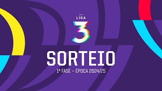 SORTEIO  LIGA 3 [upl. by Wehtam]