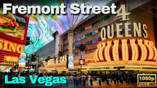 FREEMONT ST EXPERIENCE las vegas [upl. by Ecnarret]