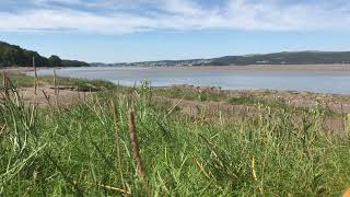 Arnside  Incoming High Tide Warning Siren Aug 13th 2022 [upl. by Orlov]