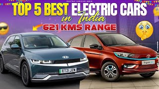 Top 5 Best Electric Cars in India 2024  Electric Vehicles India [upl. by Moselle]