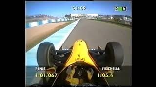 Giancarlo Fisichella F1 Onboard Jerez FP2 1997 [upl. by Henriha203]