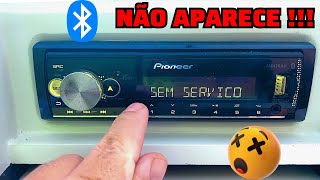 🛜Pioneer não aparece bluetooth como ativar [upl. by Dosi]