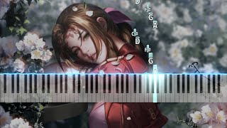 Final Fantasy VIII  Eyes on Me Synthesia Midi Piano Tutorial amp Download [upl. by Domeniga]