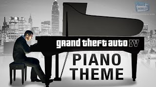 GTA 4 Theme Song Piano Cover Liberty City Nocturne [upl. by Nomihs]