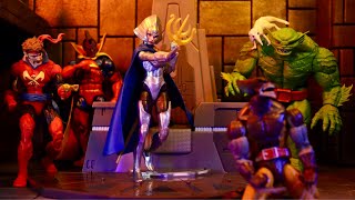 MARVEL LEGENDS EMPRESS LILANDRA VS BROOD WOLVERINE REVIEW  WOLVERINE 50TH ANNIVERSARY SERIES [upl. by Ecinehs]