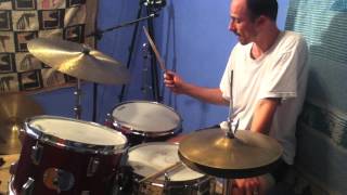 Drum Lesson Fast Jazz Ride Pattern [upl. by Narat]