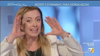 Giorgia Meloni Paesi aderenti al Franco Africano devono versare il 50 dellexport alla [upl. by Nyletak]