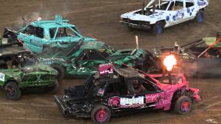 Utah County Fair Demolition Derby 2015 [upl. by Rahman]