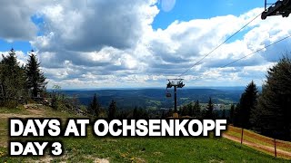 Bischofsgrün Ochsenkopf Fichtelgebirge Seilbahn Nord Nordstation [upl. by Hardunn846]