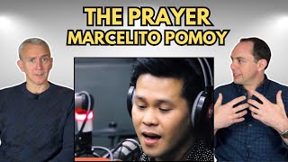 FIRST TIME HEARING The Prayer by Marcelito Pomoy REACTION [upl. by Gabby613]