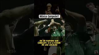 MÉXICO CAMPEÓN Copa Confederaciones 1999 shorts seleccionmexicana [upl. by Naivatco541]