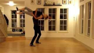 The Crunch Toss  Swing Dance Aerial Breakdowns Lesson 17  Shauna Marble  Lindy Hop [upl. by Arinaj939]