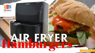 Air Fryer Hamburgers Recipe [upl. by Hazeghi]